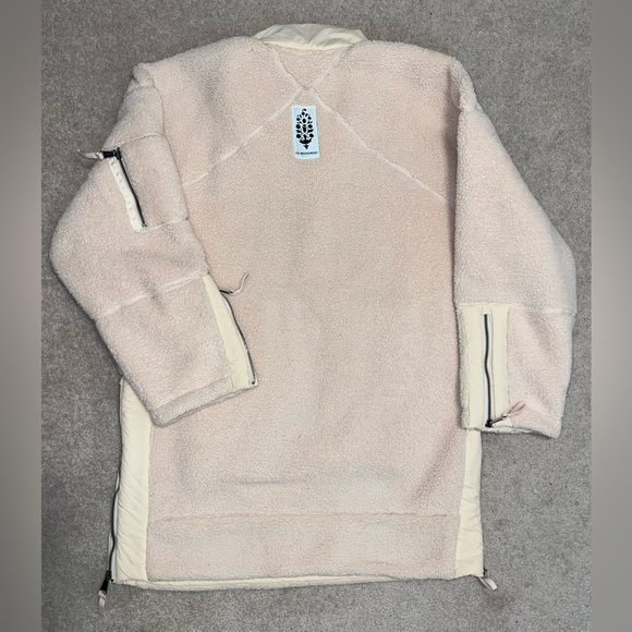 Free People Movement Viewpoint Midi Fleece Pink Pearl - Picture 3 of 11
